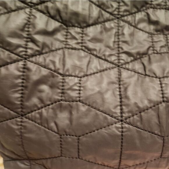 Kate Spade New York Bon Black Quilted Fabric Shopper/Tote Bag Ret.$225 w/Dustbag - Picture 6 of 10